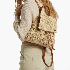 Billabong Hideaway Straw Backpack